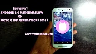 Android 6.0 Marshmallow on Moto G 2nd Gen
