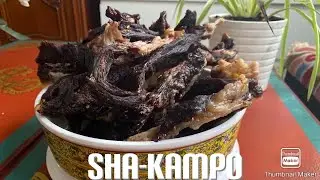 Sha-kampo (Dry meat )