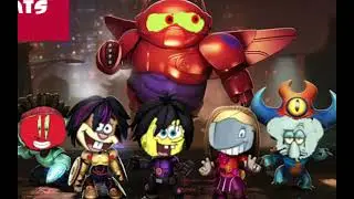 SpongeBob As Big Hero 6 Characters