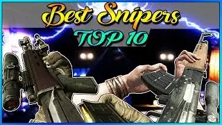 TOP 10 BEST SNIPER RIFLES ON HIGH ROUNDS - CALL OF DUTY ZOMBIES