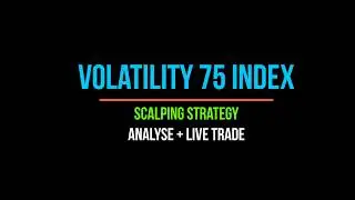 Easy Volatility 75 Index Strategy - Live Analyse + Sniper Entries🤑