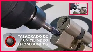 ⚡C&Oacute;MO Taladrar un CILINDRO en 9 SEGUNDOS⚡