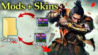How to add mods and skins in Sekiro Shadows Die Twice 🎭 | complete guide ✅