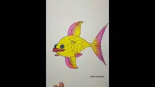 Fish drawing | Drawing ideas
