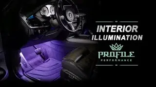 EASY Multi-Color LED Car Interior LIghts From Profile Performance