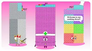 Sprunki OC Numberblocks 757, 857, 957 | Best Sprunki Compilation #sprunki #numberblocks #incredibox