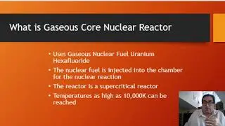 Utilization of Gaseous Core Super Critical Nuclear Reactors