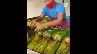 This is the ultimate banana leaf fish master, I can't stop watching
