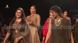 Bhumi Pednekar Walks Ramp For Ruceru At LFW Winter Festive 2017