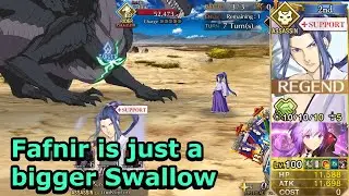 【FGO】Fafnir Vs. Solo REGEND Sasaki Kojirou【Orleans Memorial Quest】