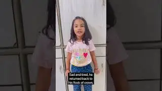 The crow and the peacock 🦚 | English story