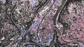 Plong&eacute; satellite sur Vaise - Lyon