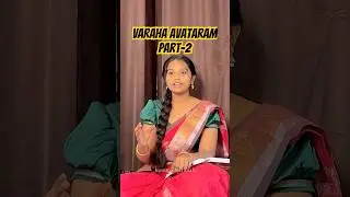 వరాహ అవతారం (Part 2) Telugu | Kusuma Spirituals #varahaavatar #lordvishnu