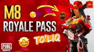 M8 ROYALE PASS TO'LIQ SKINLARI / 1-RP 50-RP / PUBG MOBILE UZ