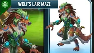 Monster Legends - Cosmic Mythic Ullrica In Wolf's Lair Maze Island
