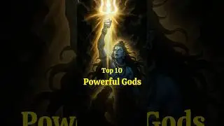 Top 10 Most Powerful Hindu Gods😱 #spiritualshorts #hindugods #krishna #mahadev #powerful #god