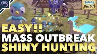 Массовая вспышка. Легкая блестящая охота в Pokemon Legends Arceus