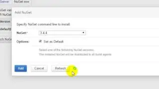 How to set up nuget in TeamCity