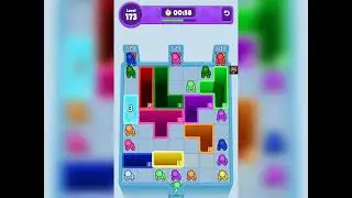 Drop Away Level 173 Solution Walkthrough