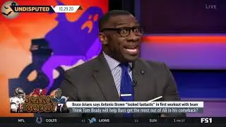 UNDISPUTED | Skip Bayless reacts to Arians says Antonio Brown 'Fantastic' in First Team Workout
