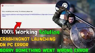 Fix Crimson Desert Sorry Something Went Wrong | Crashing & Not Launching on PC