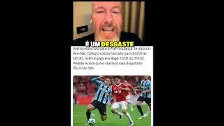 Baldasso DETONA decis&atilde;o da CBF sobre o Gre-Nal