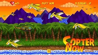 Copter Now: The Gems Mystery || Pixel art Android Game