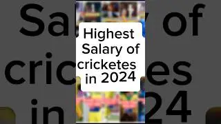highest paid players in cricket #top #salary # cricket #players
