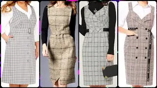 40+ DIFFERENT WAYS TO UP SIZE BUSINESS WOMEN WEAR A  SHEATH VEST DRESS WITH COAT 🧥& WAIST BELT IDEAS