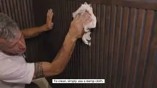 How to Install Elm & Sage Self-Adhesive Slat Wall Panels | Step-by-Step Tutorial