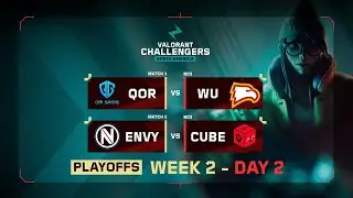 ENVY vs. CUBE | VALORANT Challengers NA | Playoffs Week 2 Day 2 | Stage 3 | Map 2