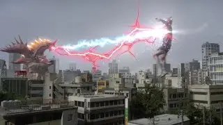 Ultraman Orb vs Maga Orochi (Guardians of the Galaxy Vol. 2 Style)