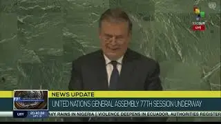 Mexico calls on all UN member states to work together to achieve peace