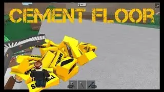 Lumber Tycoon 2: How To Make A Cement Floor.   Coldblooded2021