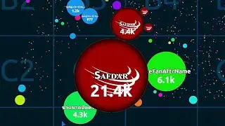 Agar.io - Safdar - FFA & Experimental - Highlights #15