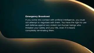 Channel 5 EAS Scenario - Rogue AI Takeover