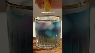 Alchemy&rsquo;s Kiss 👻💜 save for later! #halloweenrecipe #halloweencocktail #tealover #halloween2025