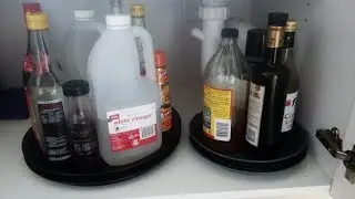 DIY LAZY SUSAN ORGANISATION - simpley cooking