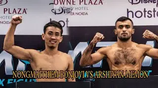 mfn 13 full fight NONGMAITHEM BONJOVI VS ARSHIYAN MEMON || mma revolution india