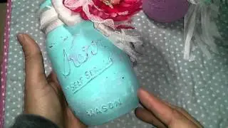 Altered Mason Jars