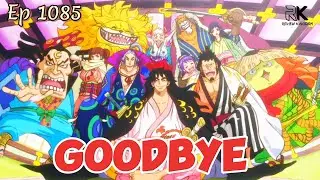 Finally Wano Arc ENDS 🤍 Strawhats Leaves Wano!! One Piece Episode 1085 Review | Review Kingdom