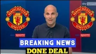 DONE IN THE DEAD OF NIGHT! MANCHESTER UNITED COMPLETE SECRET STUNNING MEGA SIGNING🎉