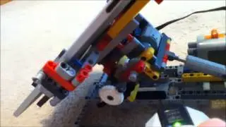 Lego motorized Ipad stand