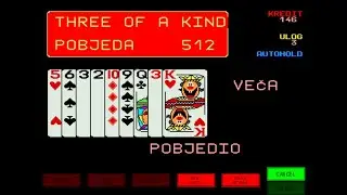 Jolly Card [Arcade Longplay] (1985) TAB Austria {Croatian, set 1}