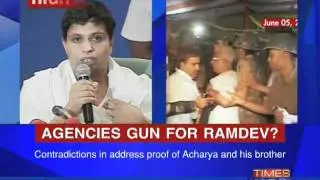 Baba Ramdev aide emerges, cries conspiracy