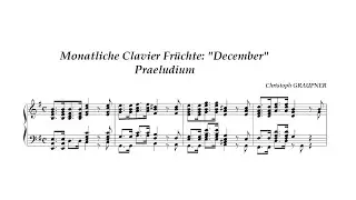 Christoph Graupner &ndash; Monatliche Clavier Fr&uuml;chte: December