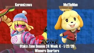OZone24W4 - WQ - Kurumizawa [Min Min] vs MuffinMan [Isabelle]