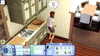 The Sims 3: Cooking With Katie (Pizza Special)