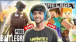 MINECRAFT AND PUBC PC WITH FRIENDS || @harryslive || #minecraft #minecraftstreamer #pubgpc