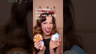 3 vintage beauty products you can still buy! #vintage makeup #vintage #beautyhistory #vintagehair